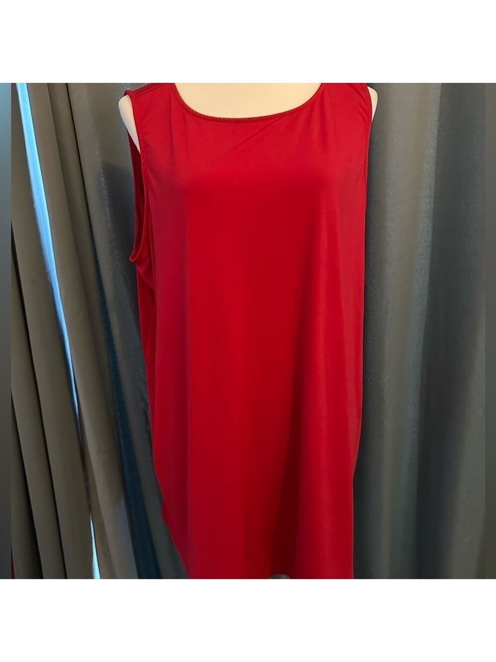 Jessica London Red Sleeveless Tunic  Pre Loved Size 22/24